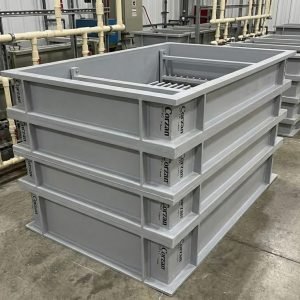 Bể xi mạ crom bằng nhựa