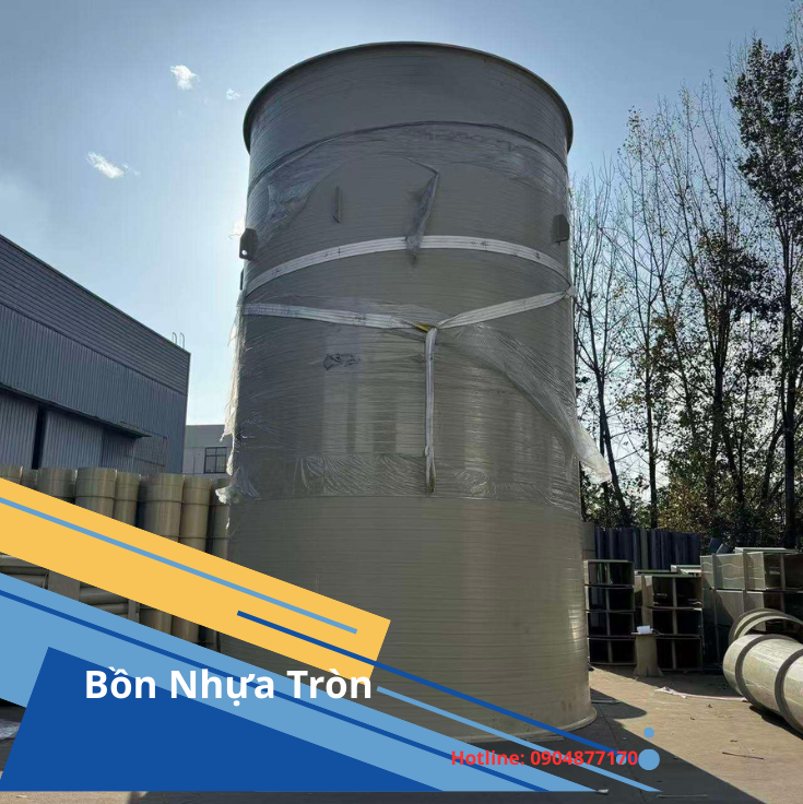 Bồn chứa hóa chất bằng nhựa PP – Giải pháp lưu trữ an toàn cho môi trường axit, kiềm