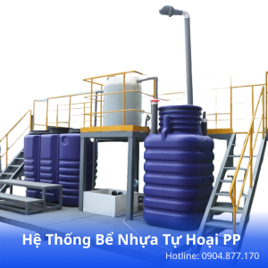 Hệ Thống Bể Nhựa Tự Hoại PP – Giải Pháp Xử Lý Nước Thải Sinh Hoạt Hiệu Quả, Bền Vững