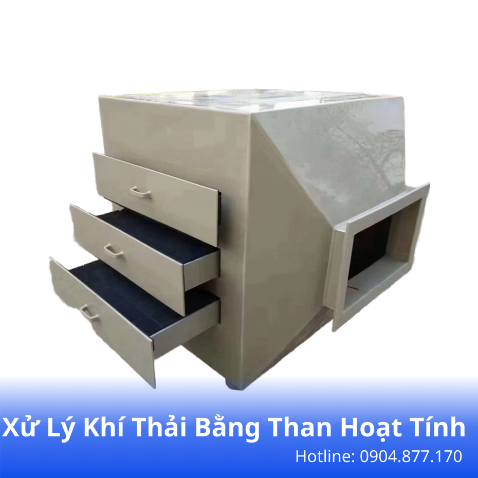Tháp Than Hoạt Tính Xử Lý Khí Thải – Giải Pháp Hiệu Quả Kiểm Soát Mùi Và Hơi Hóa Chất