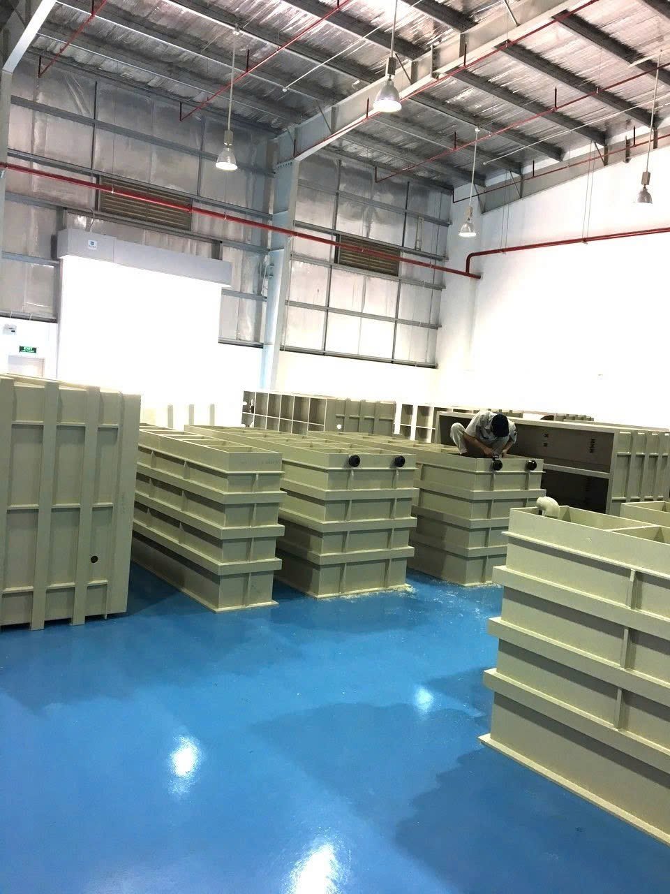Bể xi mạ, bể đựng hóa chất