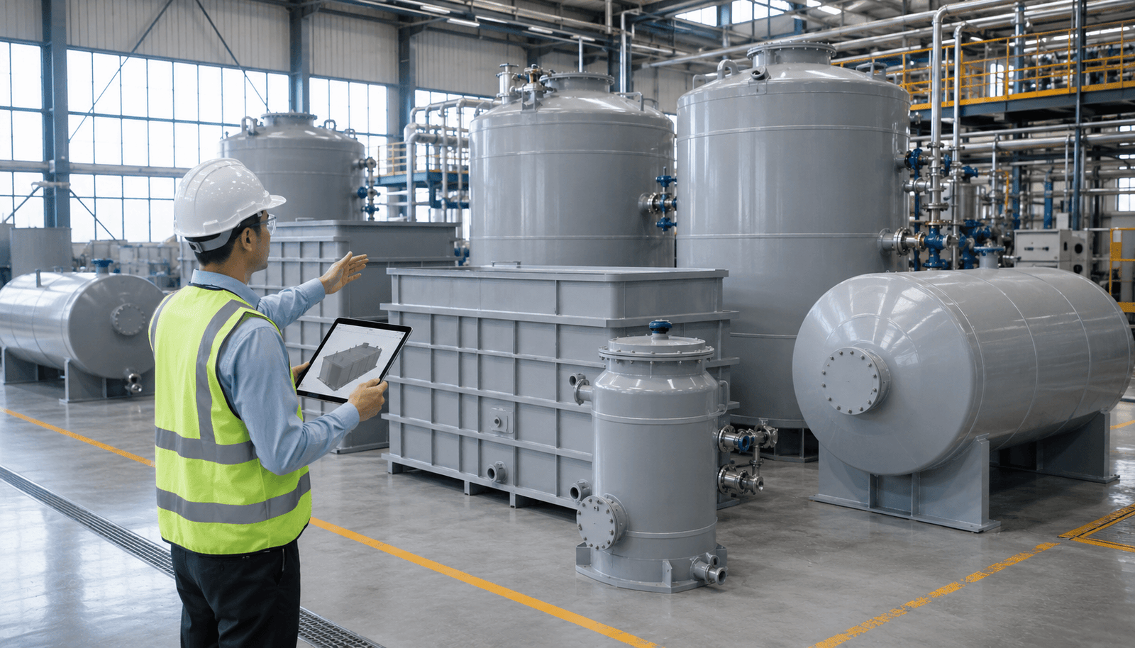 Bồn Chứa Hóa Chất PP Chịu Axit, Kiềm Hiệu Quả